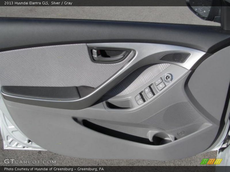Silver / Gray 2013 Hyundai Elantra GLS