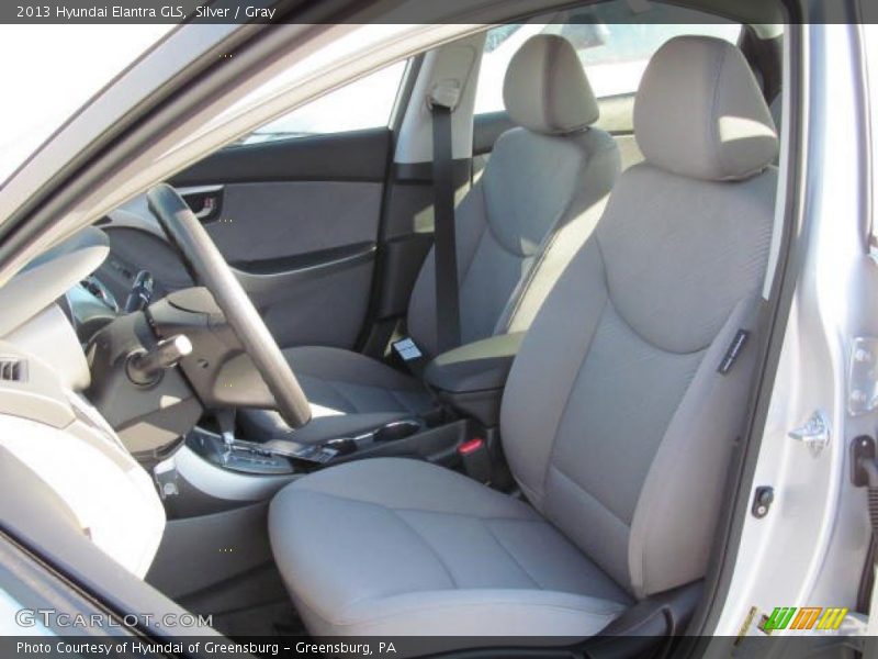 Silver / Gray 2013 Hyundai Elantra GLS