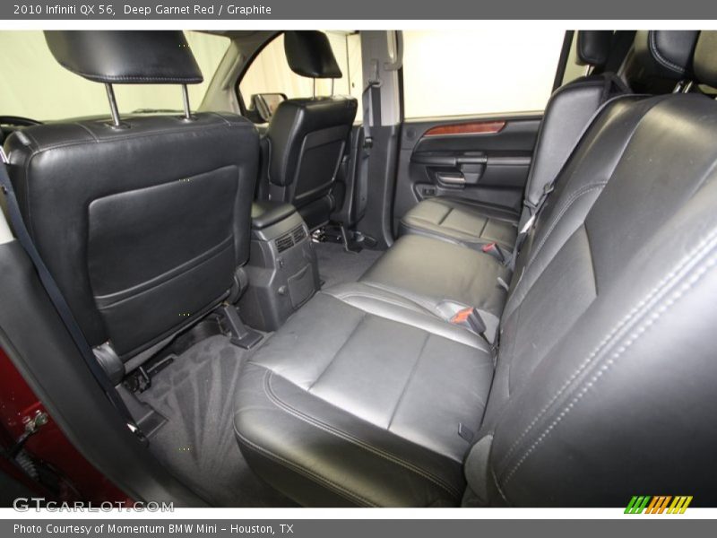 Deep Garnet Red / Graphite 2010 Infiniti QX 56