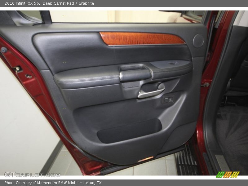 Deep Garnet Red / Graphite 2010 Infiniti QX 56