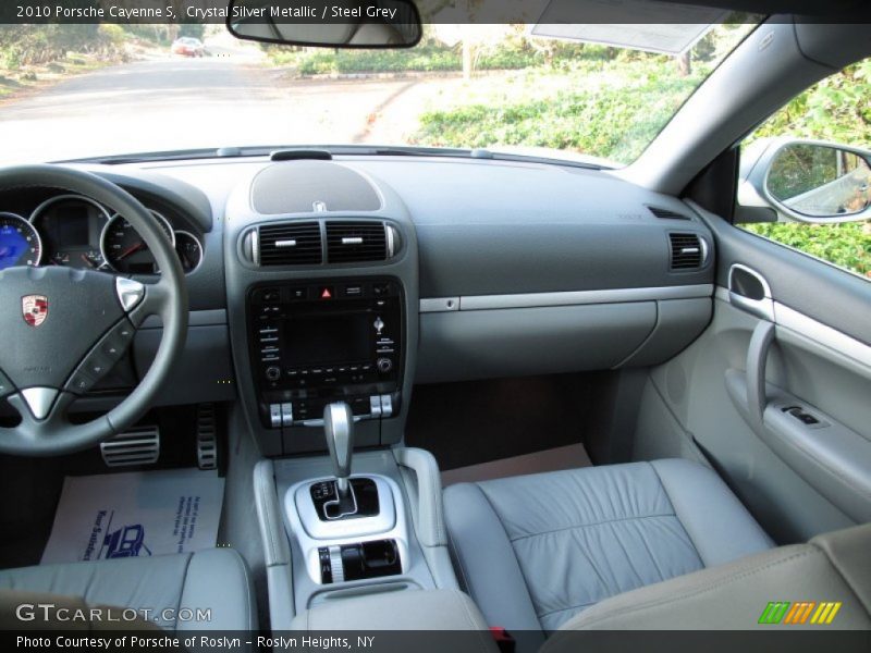 Crystal Silver Metallic / Steel Grey 2010 Porsche Cayenne S