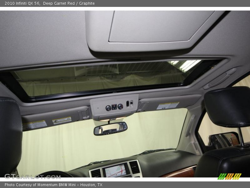 Deep Garnet Red / Graphite 2010 Infiniti QX 56
