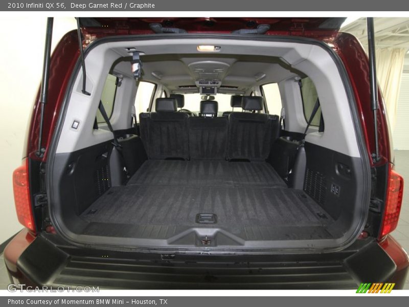Deep Garnet Red / Graphite 2010 Infiniti QX 56