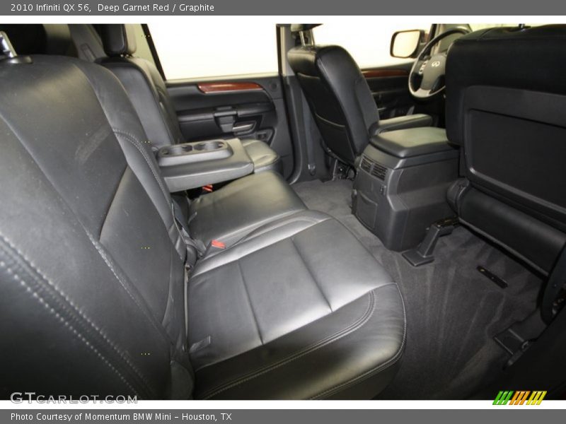 Deep Garnet Red / Graphite 2010 Infiniti QX 56