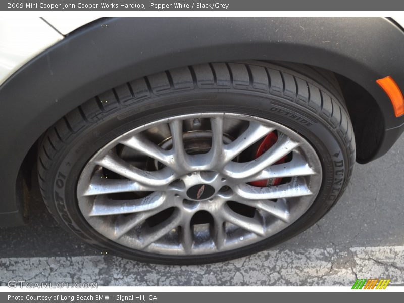 Pepper White / Black/Grey 2009 Mini Cooper John Cooper Works Hardtop
