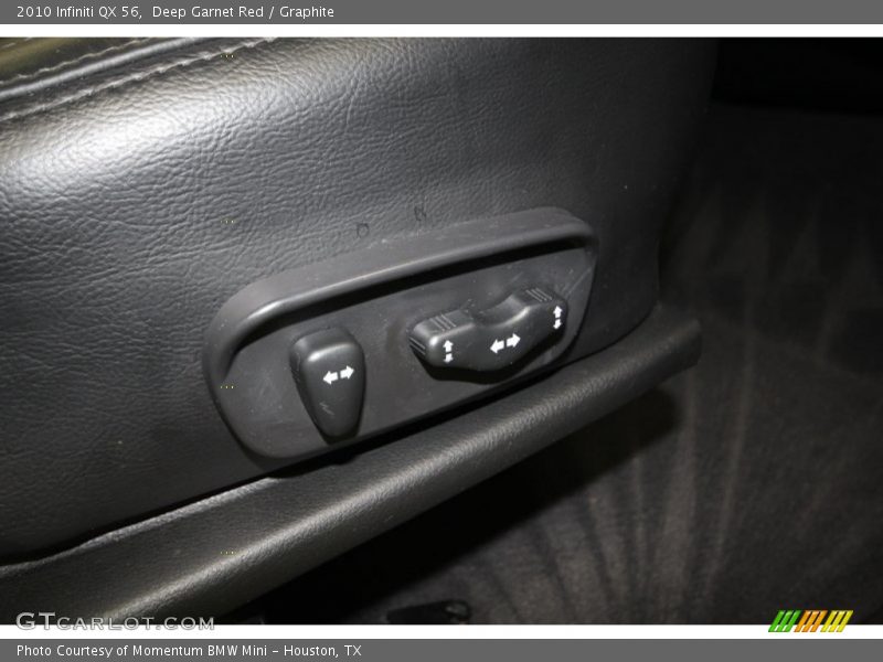 Deep Garnet Red / Graphite 2010 Infiniti QX 56