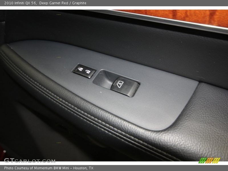 Deep Garnet Red / Graphite 2010 Infiniti QX 56