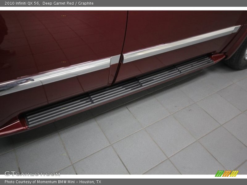 Deep Garnet Red / Graphite 2010 Infiniti QX 56