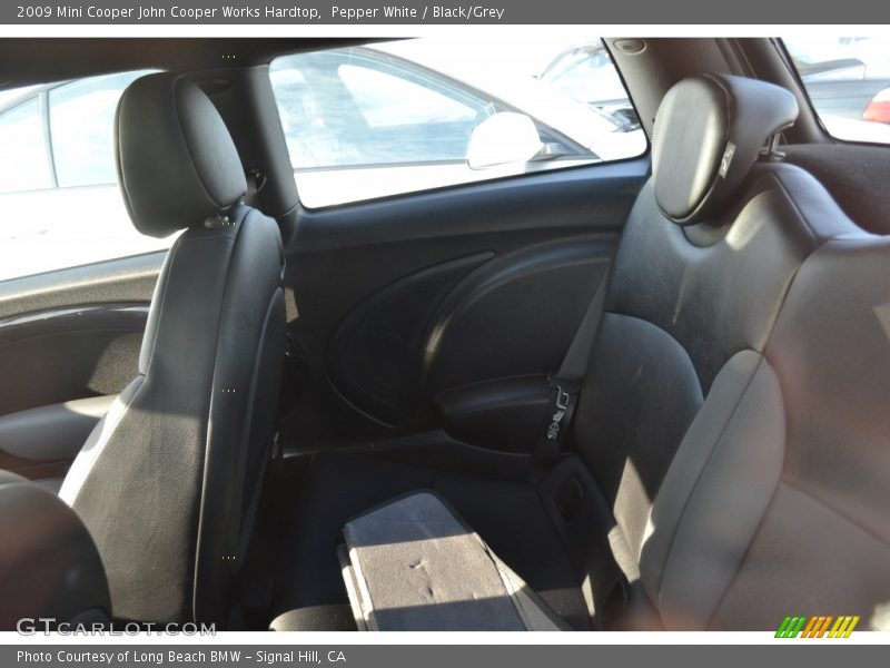 Pepper White / Black/Grey 2009 Mini Cooper John Cooper Works Hardtop