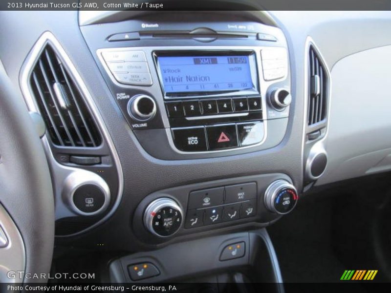 Cotton White / Taupe 2013 Hyundai Tucson GLS AWD