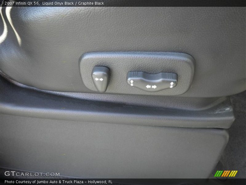 Liquid Onyx Black / Graphite Black 2007 Infiniti QX 56