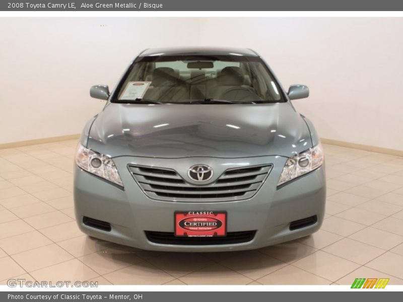 Aloe Green Metallic / Bisque 2008 Toyota Camry LE