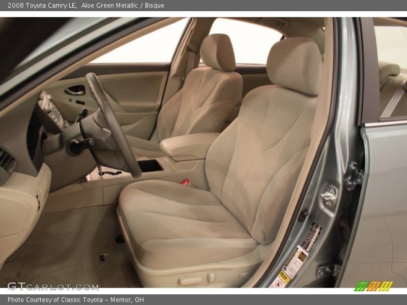 Aloe Green Metallic / Bisque 2008 Toyota Camry LE