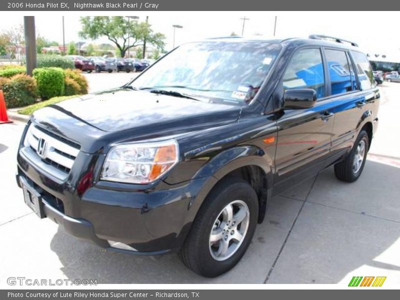Nighthawk Black Pearl / Gray 2006 Honda Pilot EX