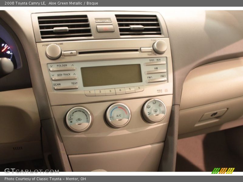 Aloe Green Metallic / Bisque 2008 Toyota Camry LE