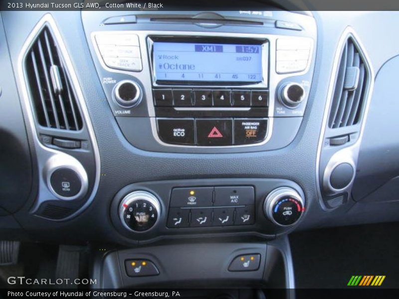 Cotton White / Black 2013 Hyundai Tucson GLS AWD