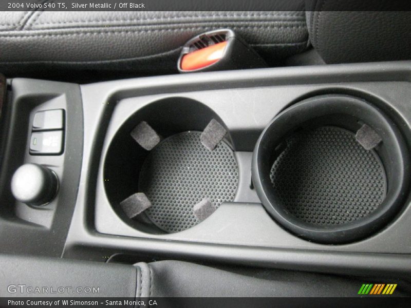 Silver Metallic / Off Black 2004 Volvo S40 T5