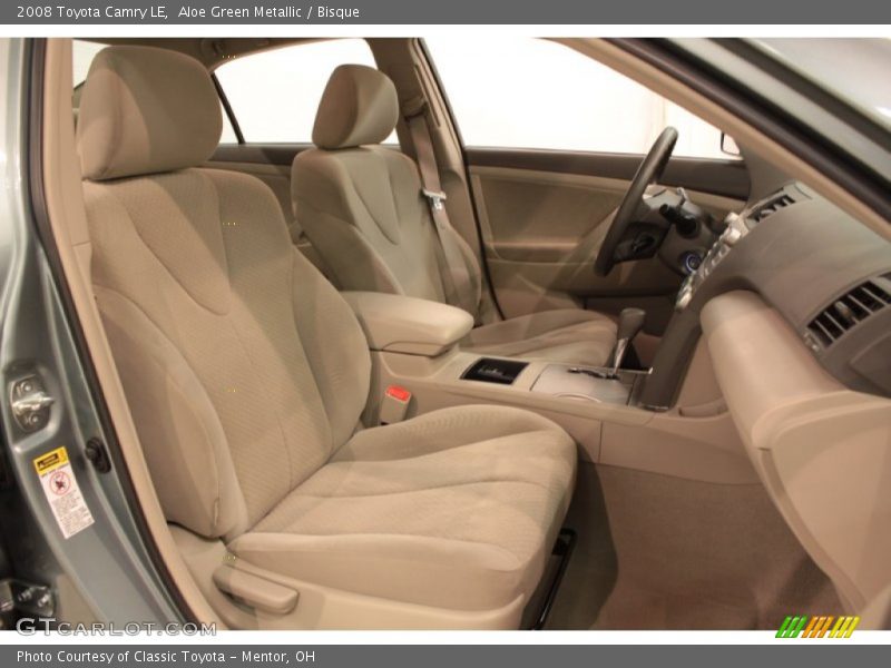 Aloe Green Metallic / Bisque 2008 Toyota Camry LE