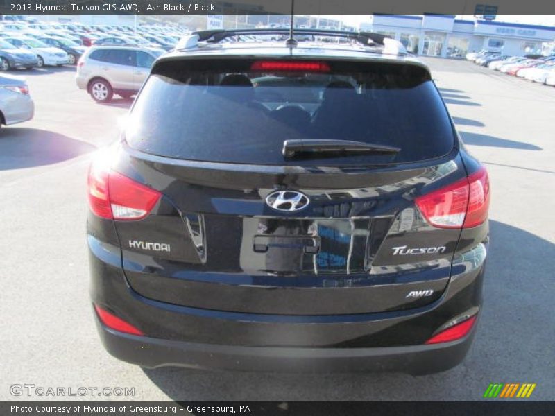 Ash Black / Black 2013 Hyundai Tucson GLS AWD