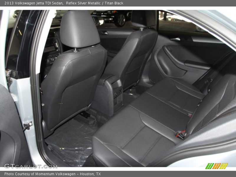 Reflex Silver Metallic / Titan Black 2013 Volkswagen Jetta TDI Sedan