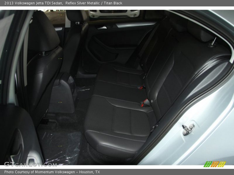 Reflex Silver Metallic / Titan Black 2013 Volkswagen Jetta TDI Sedan