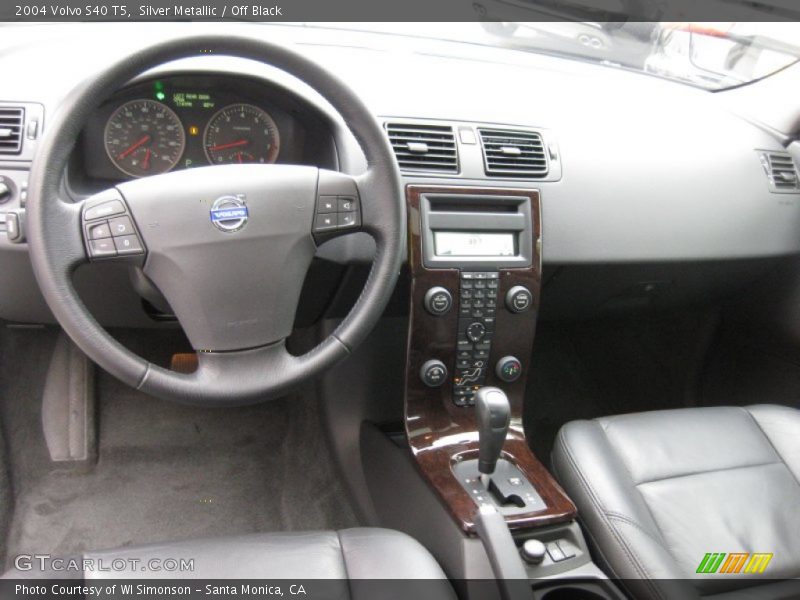 Silver Metallic / Off Black 2004 Volvo S40 T5