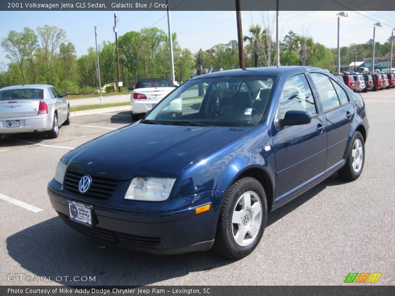 Galactic Blue / Grey 2001 Volkswagen Jetta GLS Sedan