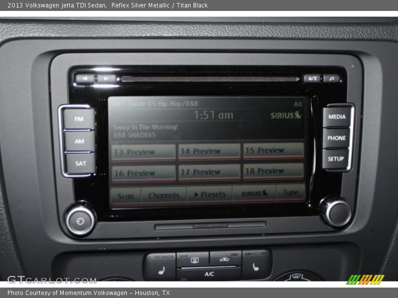 Reflex Silver Metallic / Titan Black 2013 Volkswagen Jetta TDI Sedan