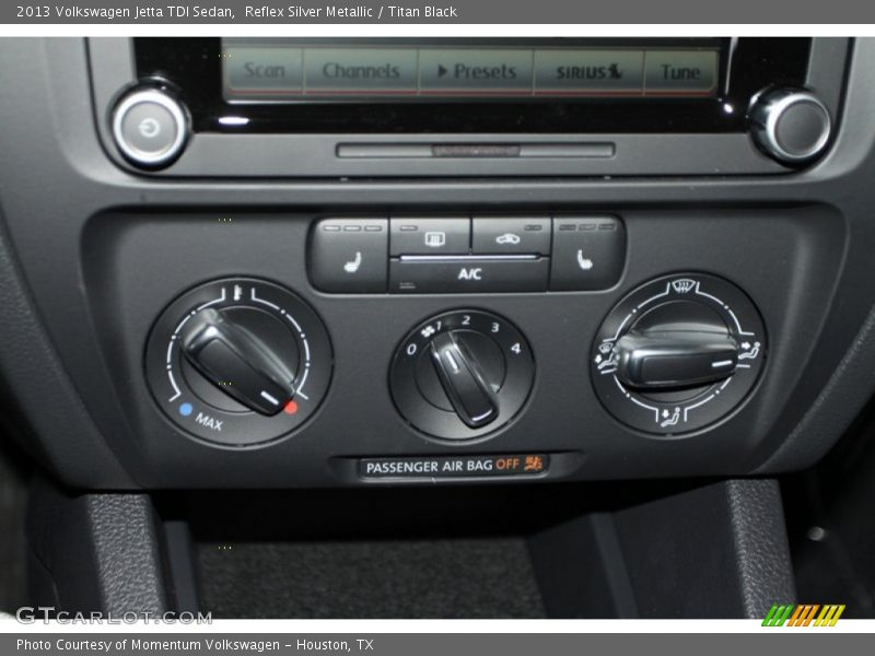 Reflex Silver Metallic / Titan Black 2013 Volkswagen Jetta TDI Sedan