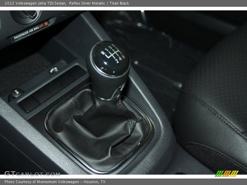 Reflex Silver Metallic / Titan Black 2013 Volkswagen Jetta TDI Sedan