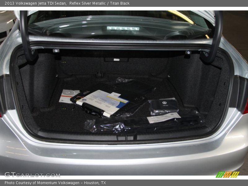 Reflex Silver Metallic / Titan Black 2013 Volkswagen Jetta TDI Sedan