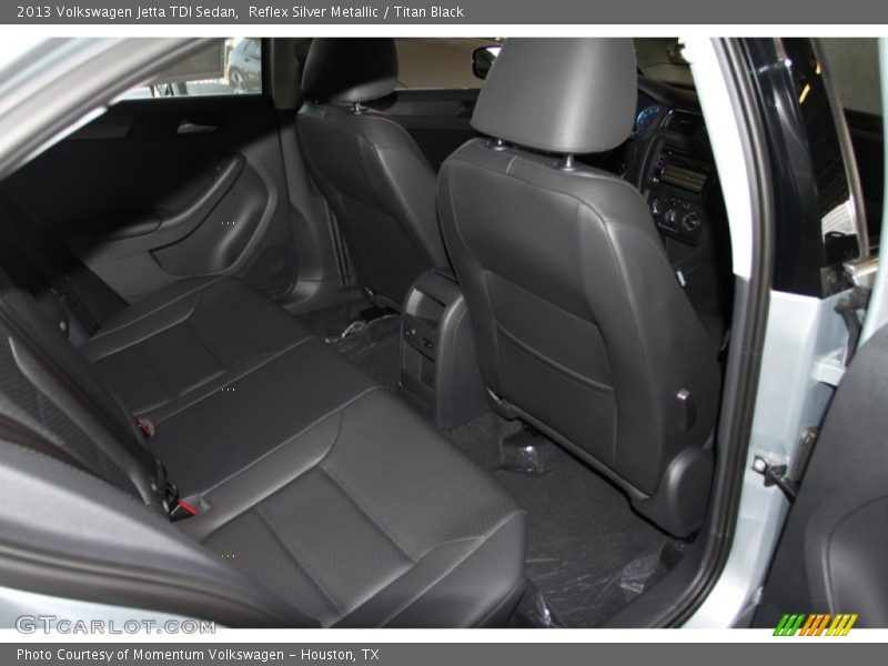 Reflex Silver Metallic / Titan Black 2013 Volkswagen Jetta TDI Sedan