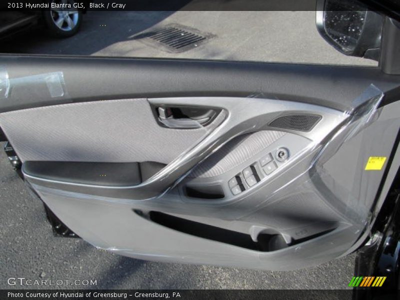 Black / Gray 2013 Hyundai Elantra GLS