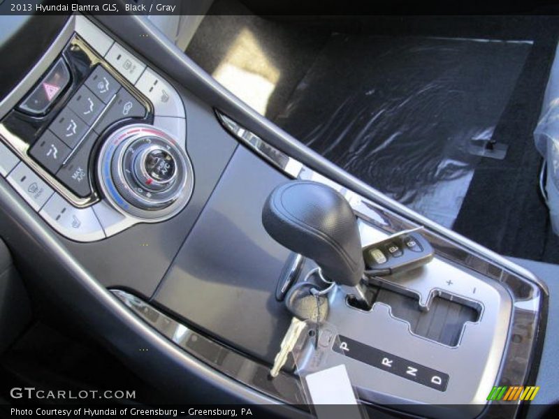 Black / Gray 2013 Hyundai Elantra GLS