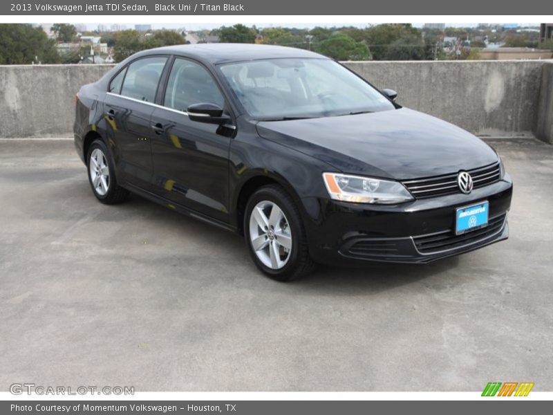 Black Uni / Titan Black 2013 Volkswagen Jetta TDI Sedan