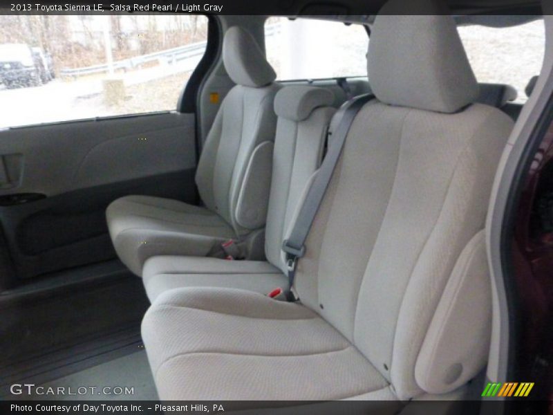 Salsa Red Pearl / Light Gray 2013 Toyota Sienna LE