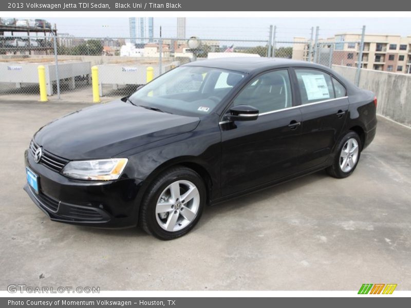 Black Uni / Titan Black 2013 Volkswagen Jetta TDI Sedan