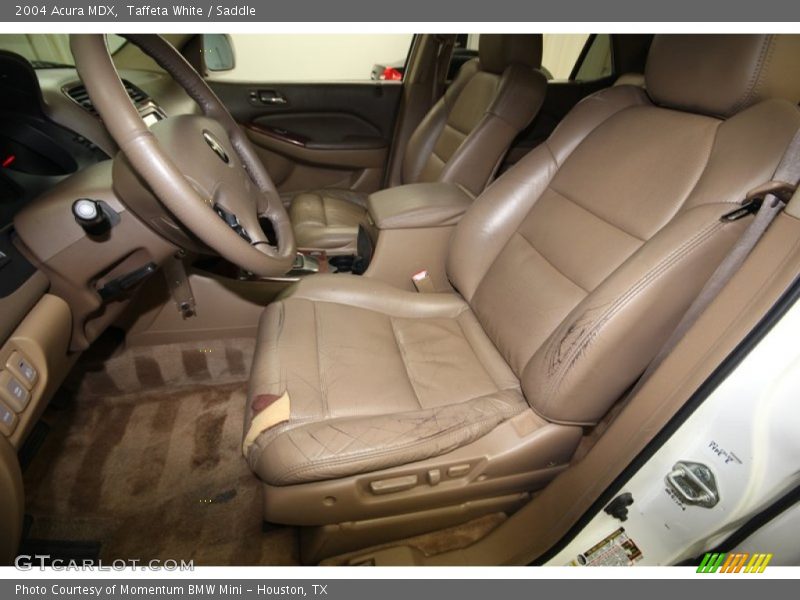 Taffeta White / Saddle 2004 Acura MDX