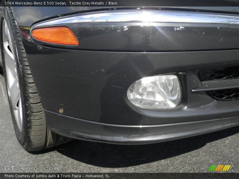 Tectite Grey Metallic / Black 2004 Mercedes-Benz E 500 Sedan