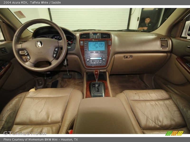 Taffeta White / Saddle 2004 Acura MDX