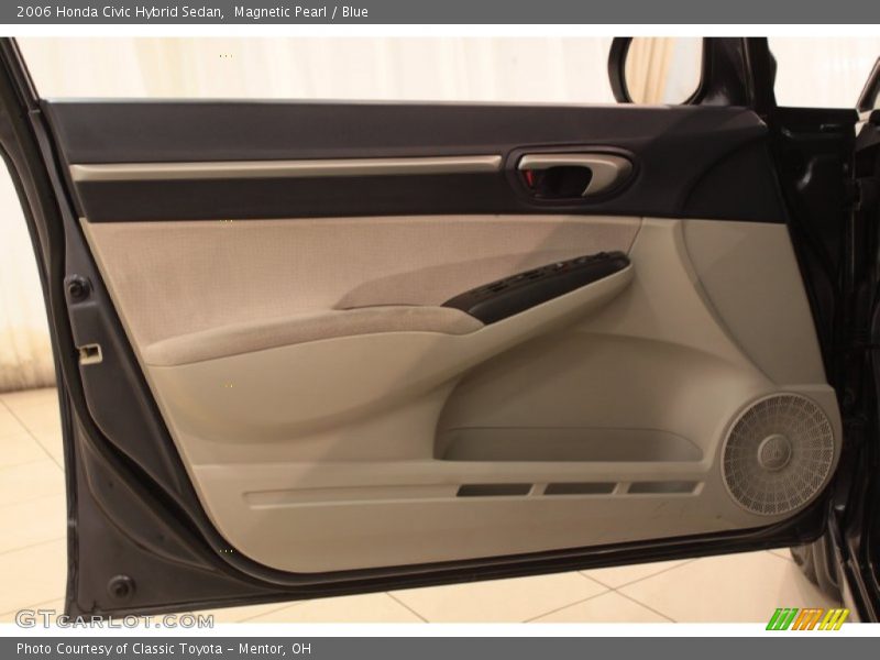 Magnetic Pearl / Blue 2006 Honda Civic Hybrid Sedan