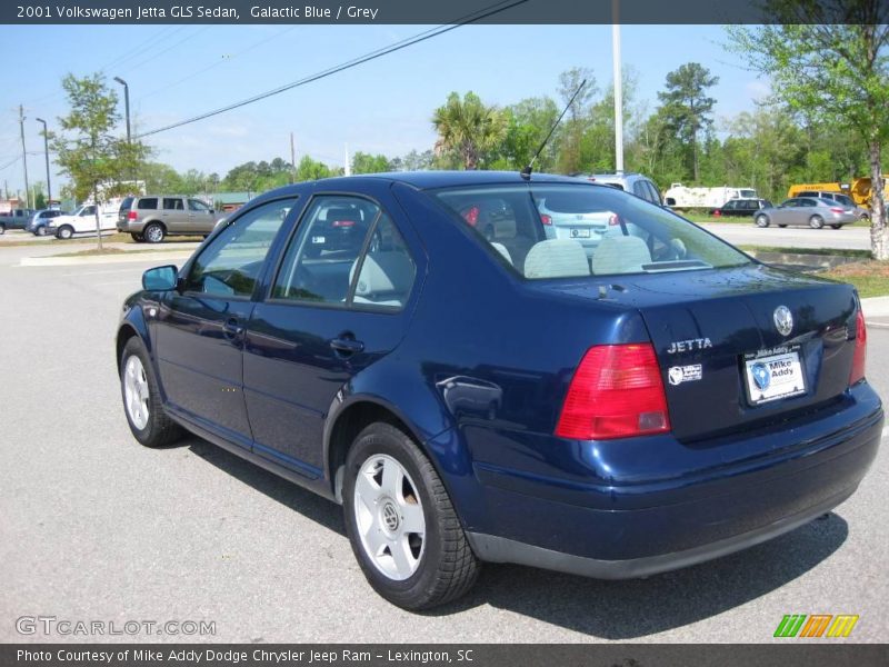 Galactic Blue / Grey 2001 Volkswagen Jetta GLS Sedan