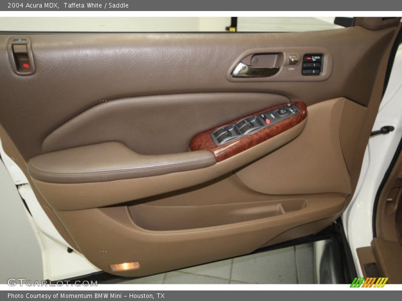 Taffeta White / Saddle 2004 Acura MDX