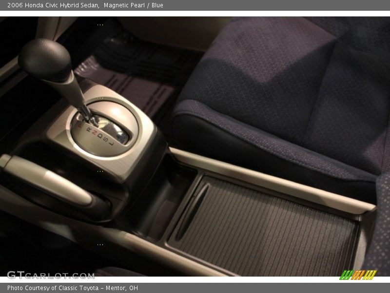 Magnetic Pearl / Blue 2006 Honda Civic Hybrid Sedan