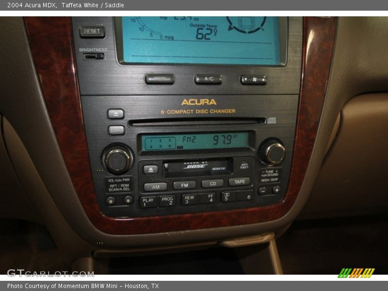 Taffeta White / Saddle 2004 Acura MDX