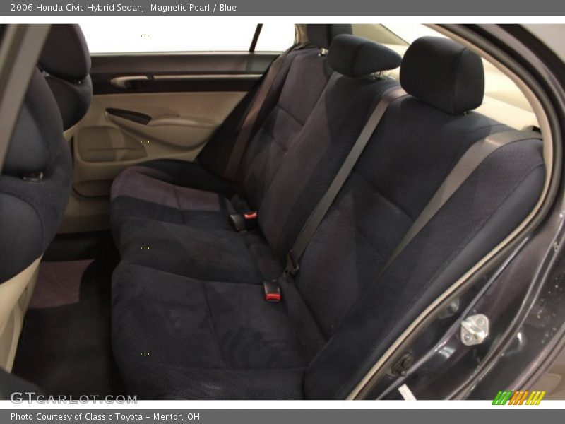 Rear Seat of 2006 Civic Hybrid Sedan