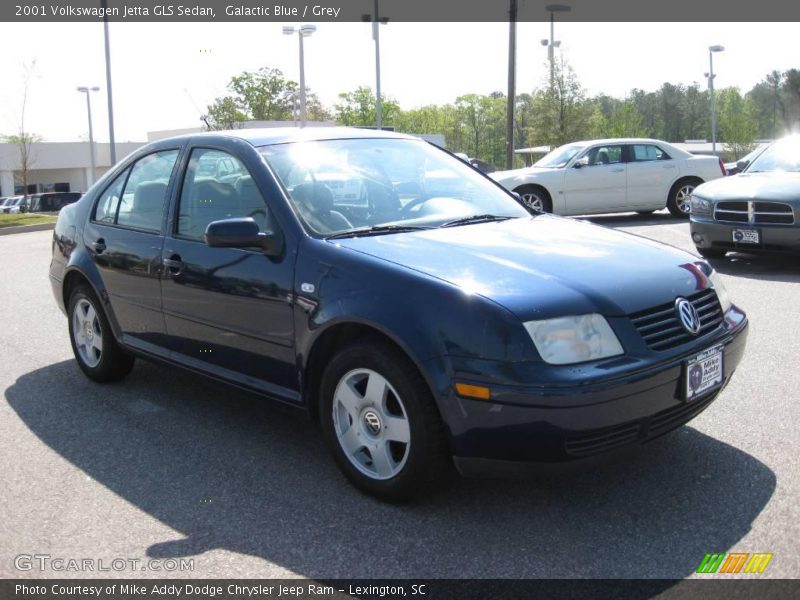 Galactic Blue / Grey 2001 Volkswagen Jetta GLS Sedan