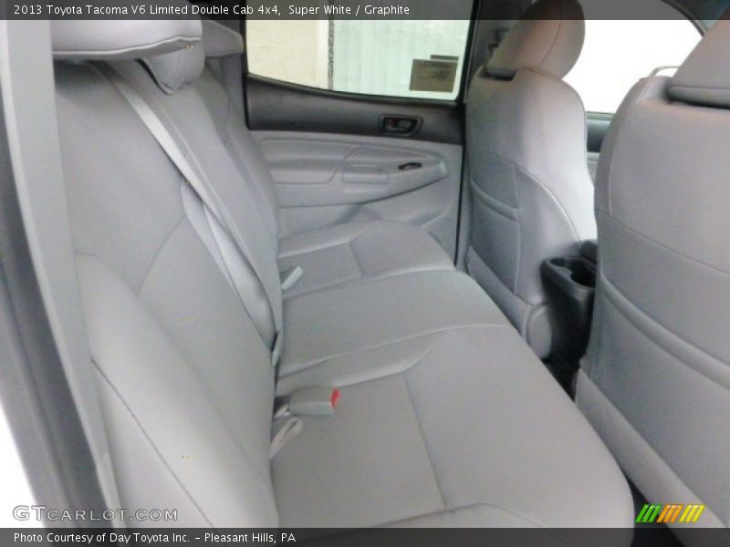 Super White / Graphite 2013 Toyota Tacoma V6 Limited Double Cab 4x4