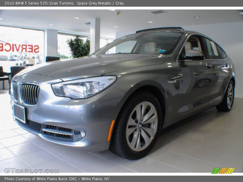 Space Grey Metallic / Gray 2010 BMW 5 Series 535i Gran Turismo