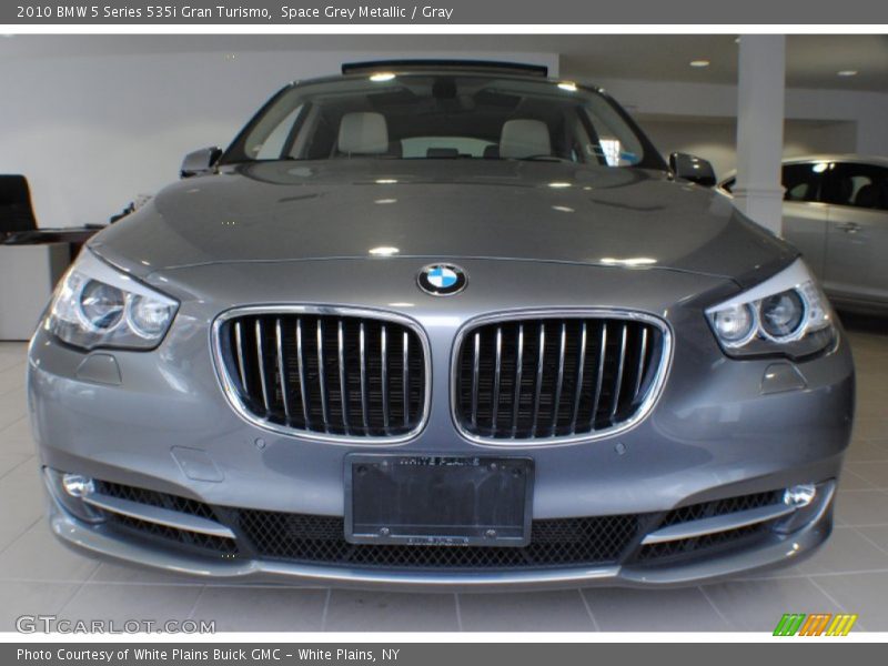Space Grey Metallic / Gray 2010 BMW 5 Series 535i Gran Turismo
